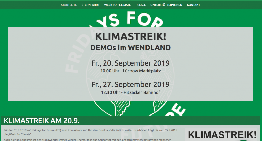 klimastreik 2019